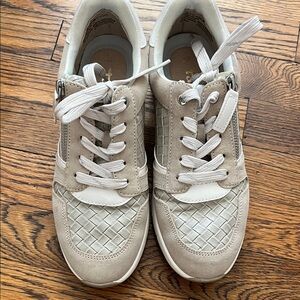 Tamaris Beige Athletic Shoes for Women